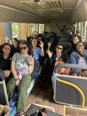 Group on the bus Medium