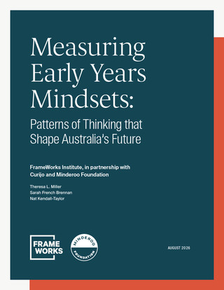 Childhood Mindsets report cover