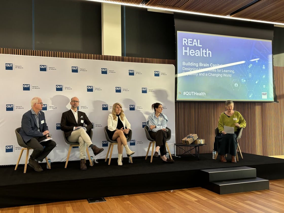 QUT Building Brain Capital panel